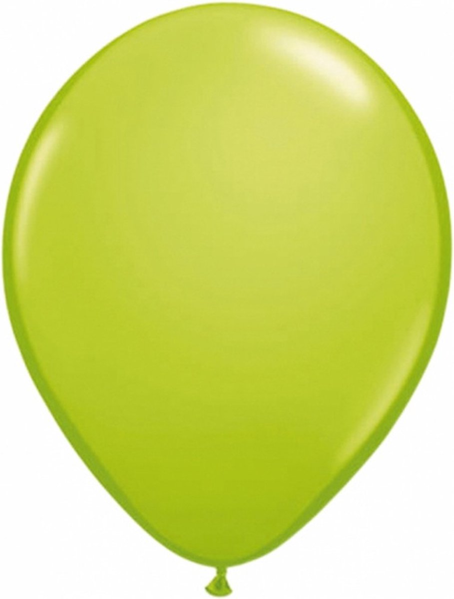 ballonnen 30 cm latex lichtgroen 10 stuks