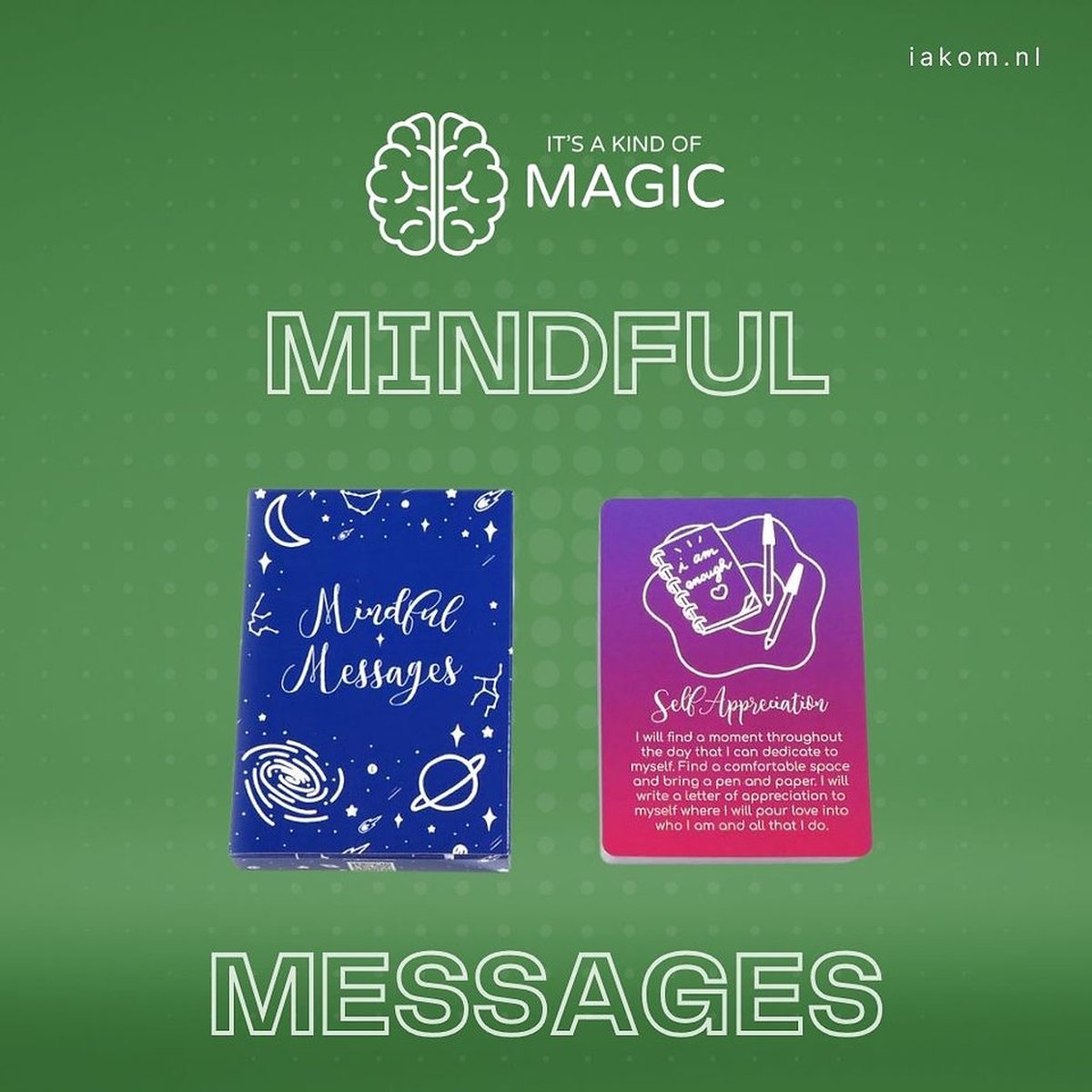 Mindfull Message - kaarten - spel