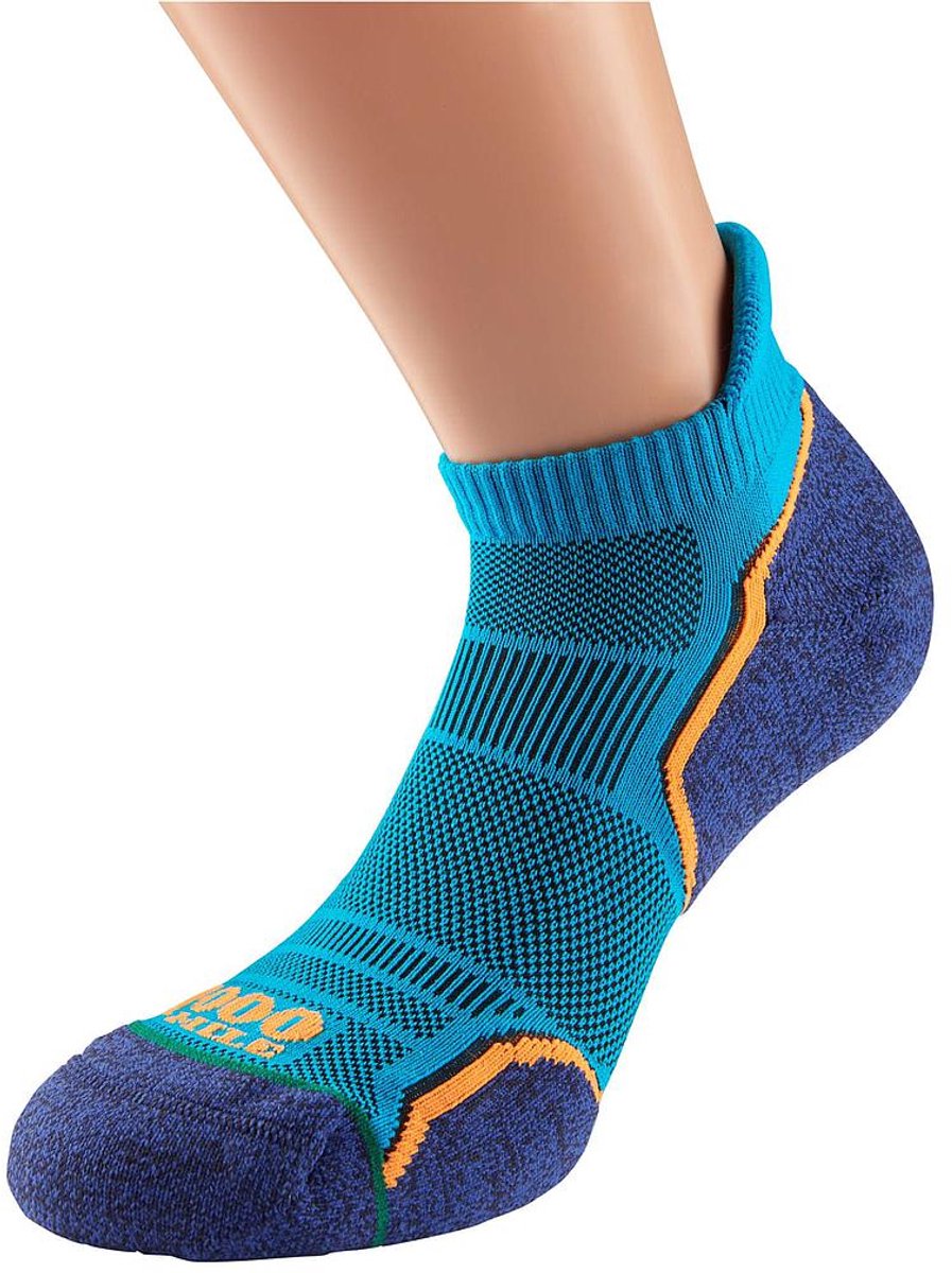 1000 Mile Run Socklet Mens (Twin Pack)