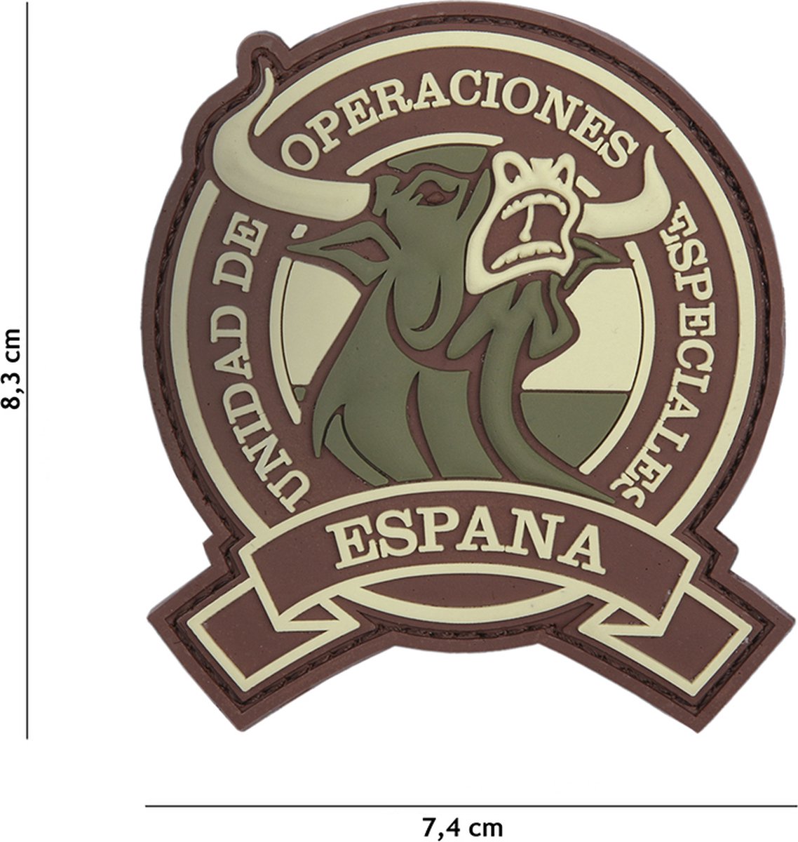 Embleem 3D PVC Espana multi