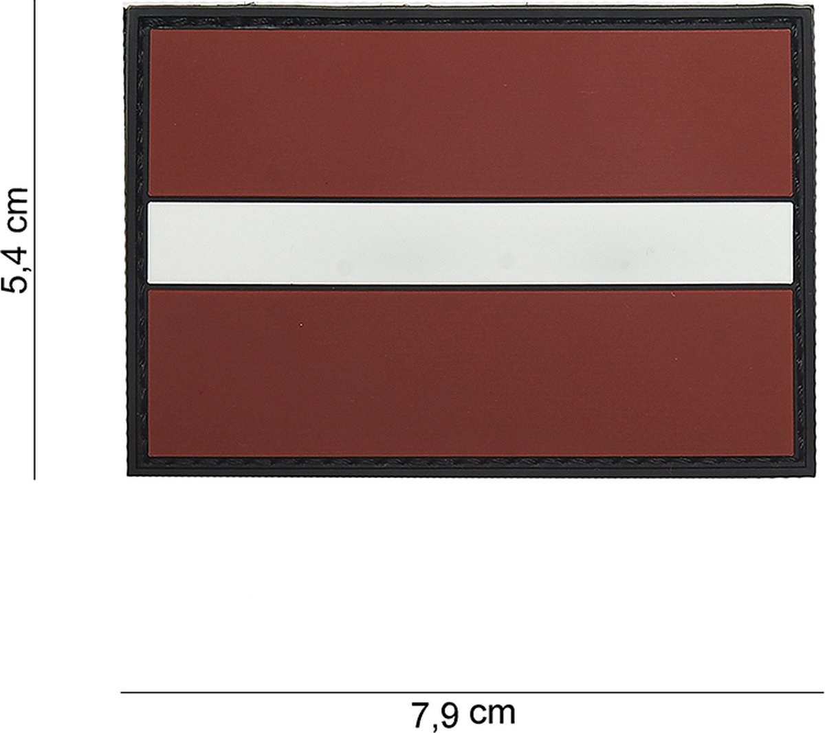 Embleem 3D PVC Letland