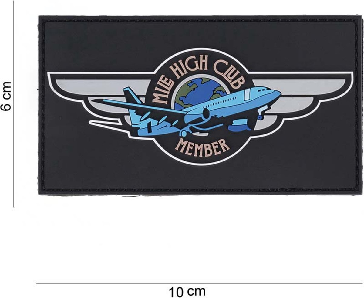 Embleem 3D PVC Mile high club