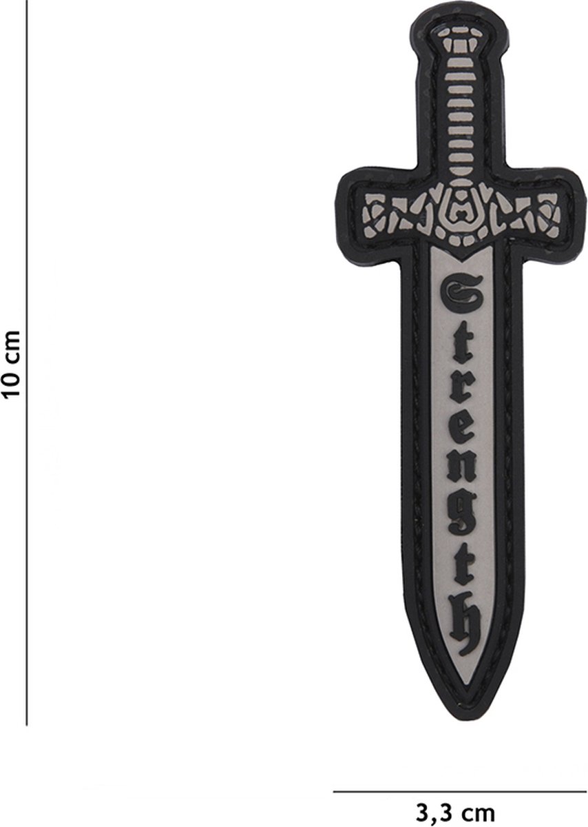 Embleem 3D PVC Strength