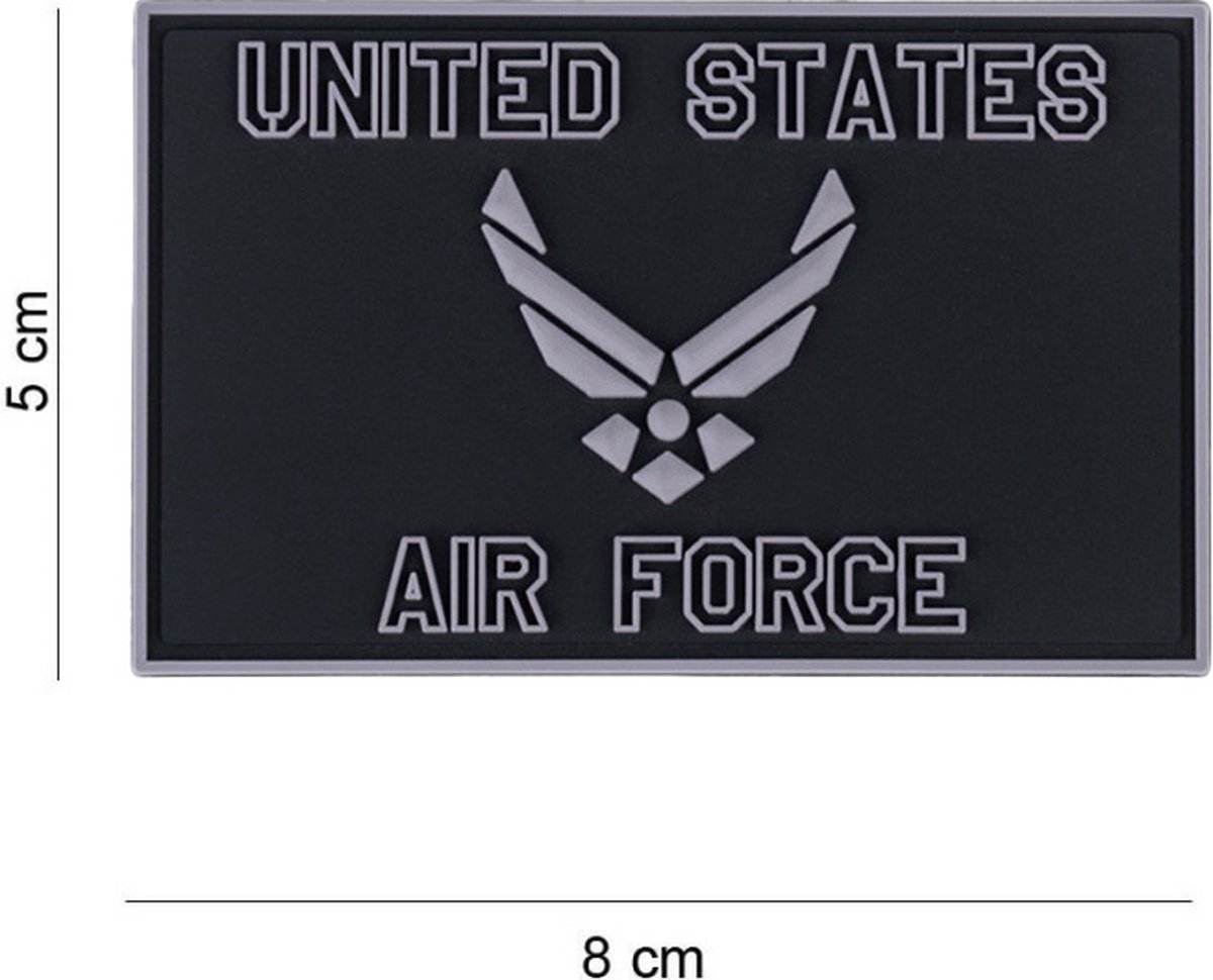 Embleem 3D PVC United States Air Force