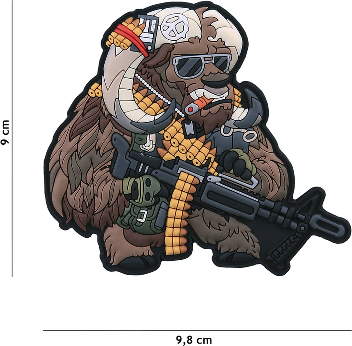 Embleem 3D PVC Vietnam Ox TF-2215