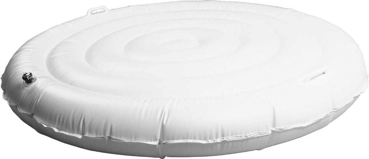 Opblaasbare Hot Tub Afdekking 54FT Rond Opvouwbaar Regenbescherming Energiebesparend Deksel .