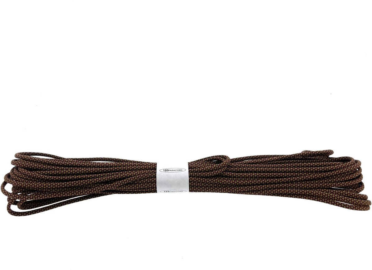 Paracord 550 type III Burgundy / moss Diamond 15 Meter