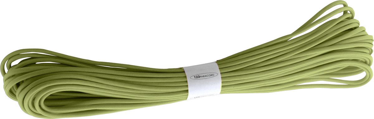 Paracord 550 type III Golden Kiwi 15 Meter