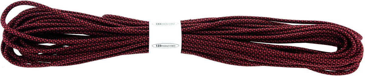 Paracord 550 type III Imperial Rood Diamond 15 Meter
