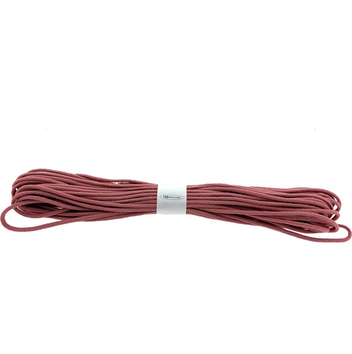 Paracord 550 type III Turquoise / Neon Oranje Diamond 15 Meter