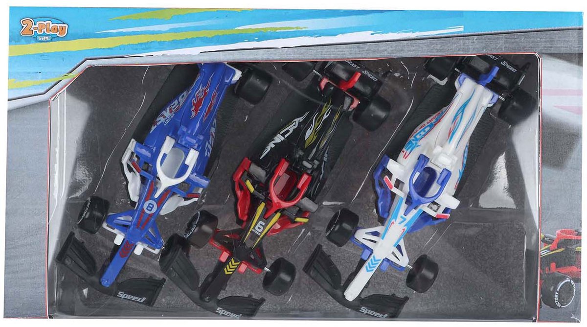 2-Play Formule Race Auto 12,5cm, 3st.