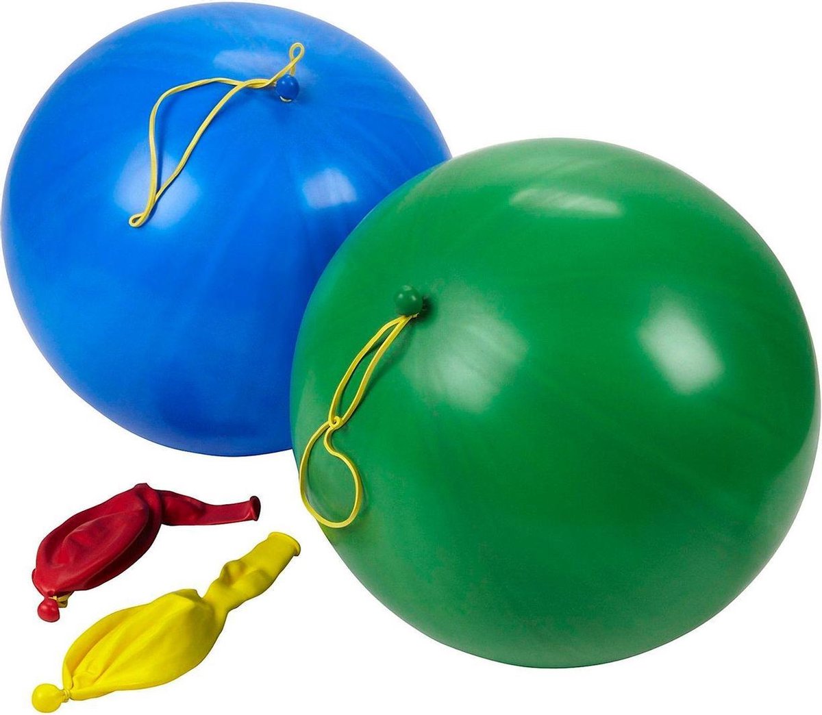 Punchballonnen - Ballon met elastiek in diverse kleuren - 30777-18