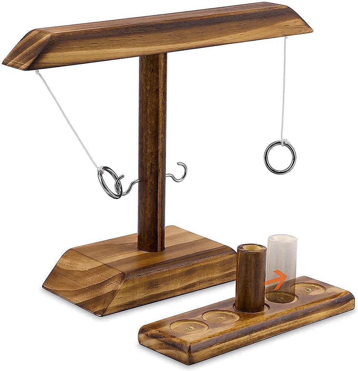 332IQ - Ring Toss Game - Drank Spelletjes - Gezelschapsspel - Ring Gooien