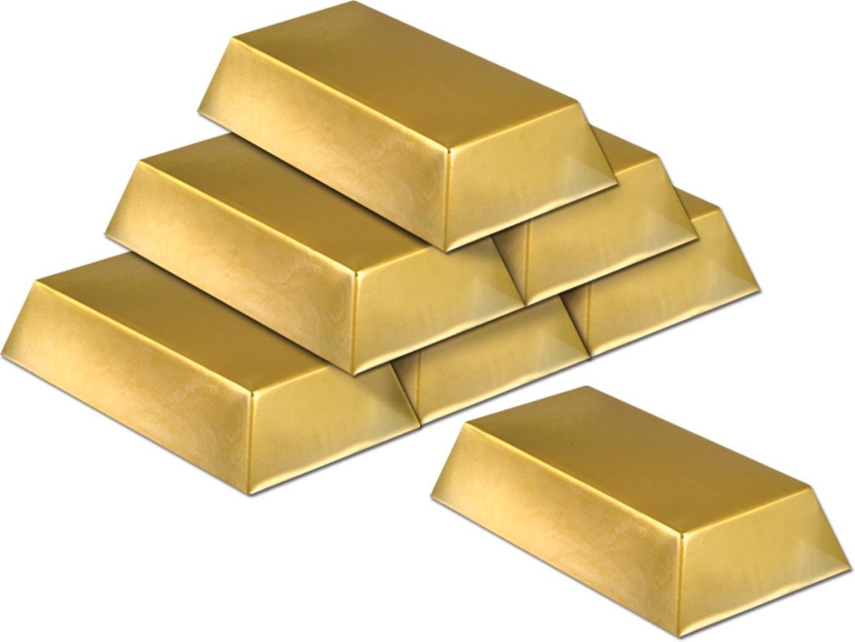 360 DEGREES - Set 6 goudstaven