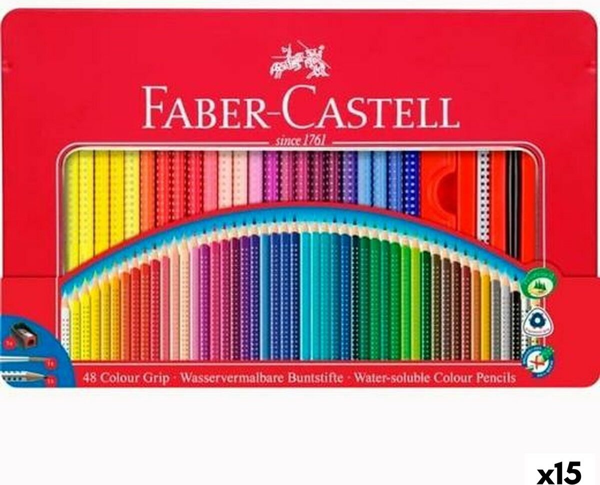 Kleurpotloden Faber-Castell Multicolour (15 Stuks)