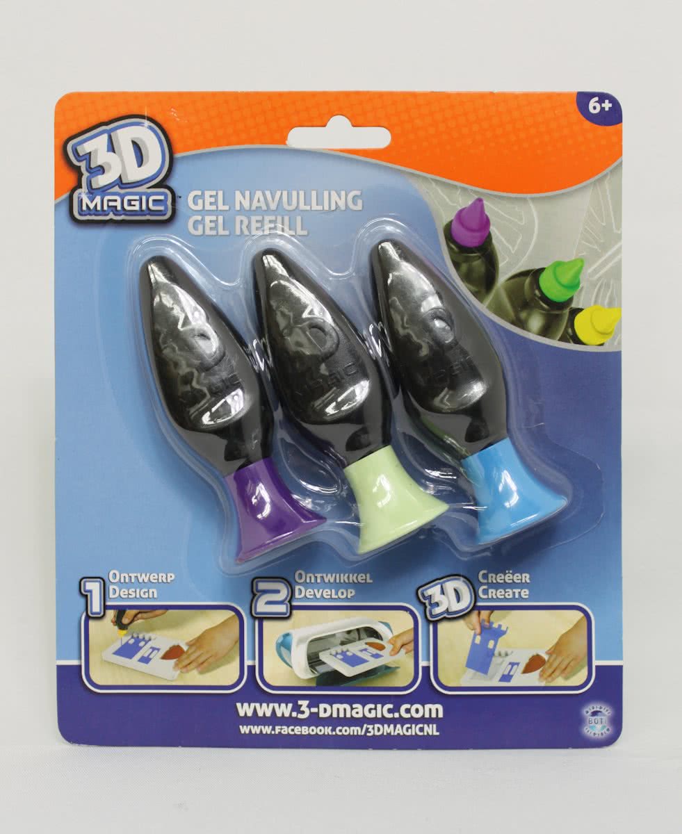 3D Magic Refill - 3 Stuks