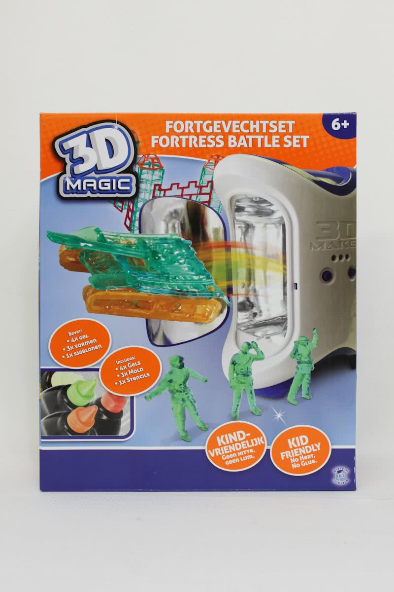 3D Magic Slag om het Fort - Navulset