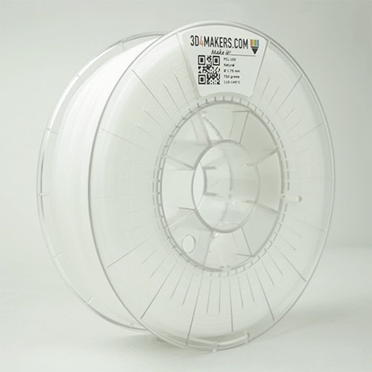 PCL 100 Filament - Natural - 2.85mm - 750 gram