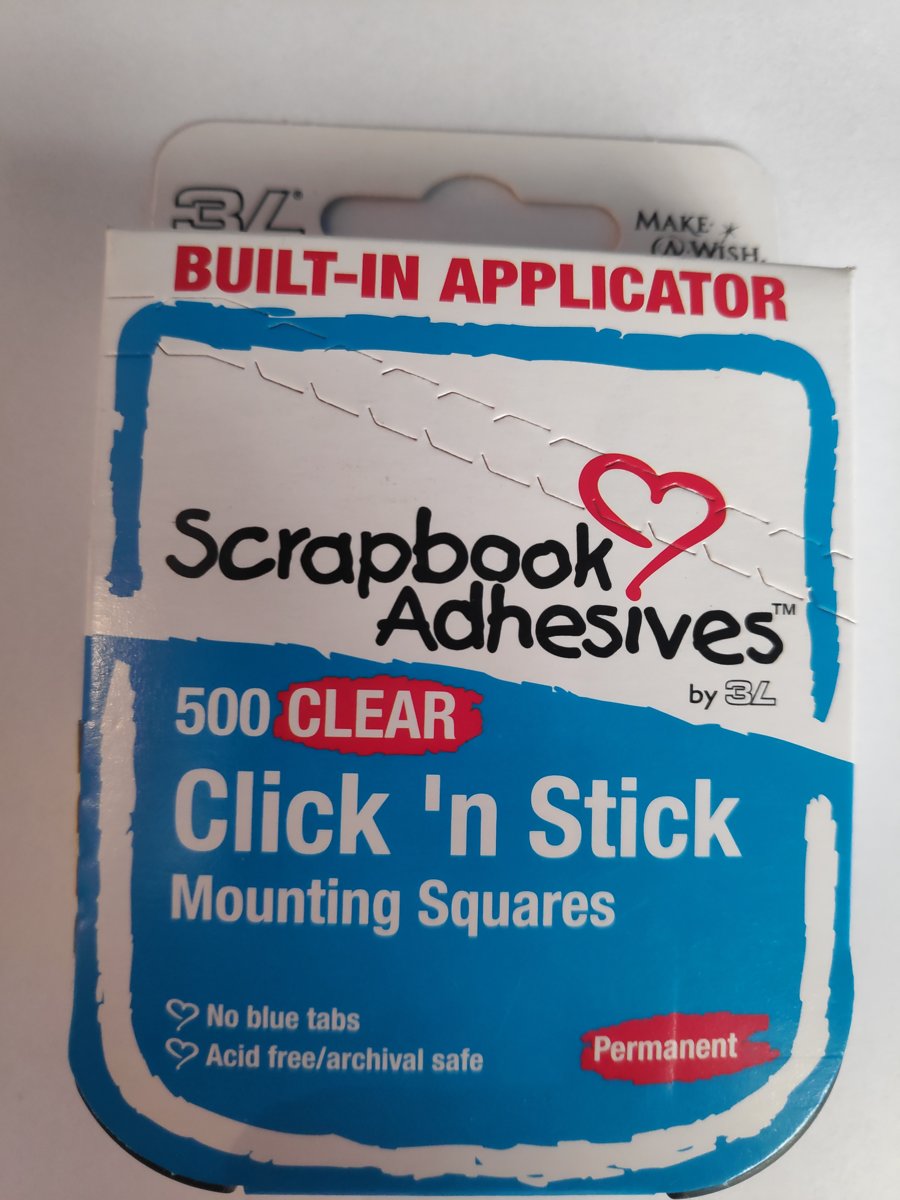   Click N Sticks mounting squares 500 stuks