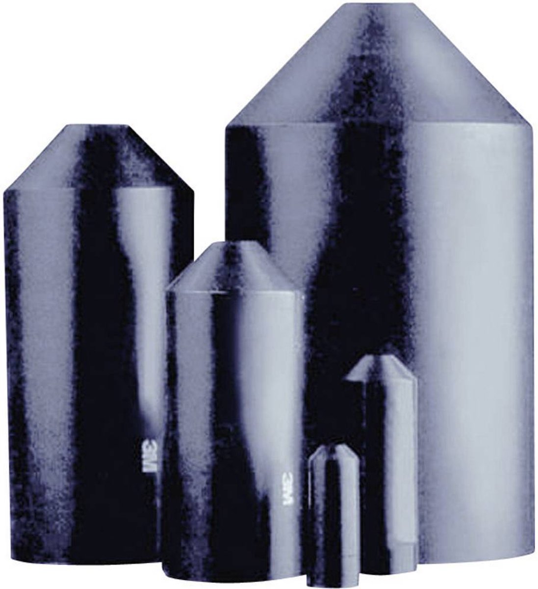 3M DE-2729-1947-8 Warmkrimpende eindkap Nominale binnen-Ø (voor krimpen): 20 mm 1 stuk(s)