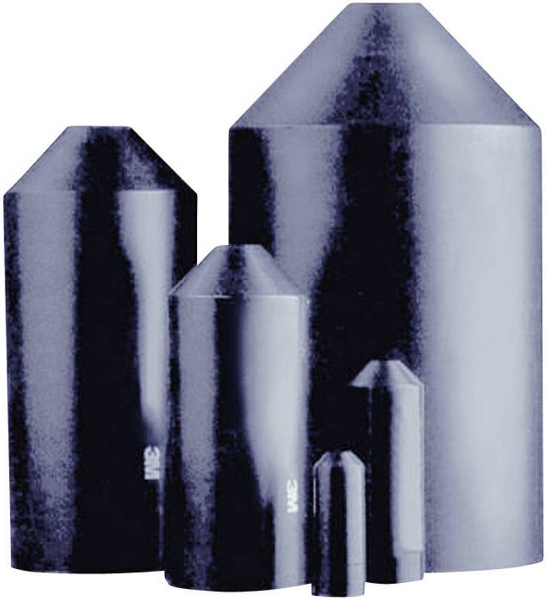 3M DE-2729-1954-4 Warmkrimpende eindkap Nominale binnen-Ø (voor krimpen): 40 mm 1 stuk(s)