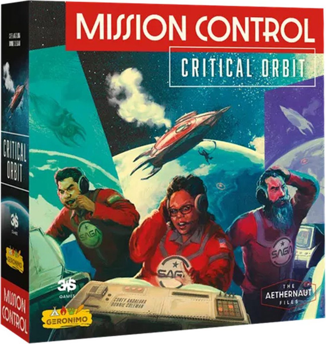 Mission Control: Critical Orbit - Dobbelspel
