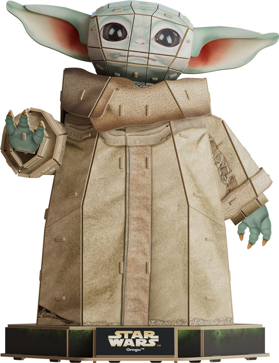 4D Build Star Wars - Grogu - 3D Puzzel - 103 stuks - kartonnen bouwpakket