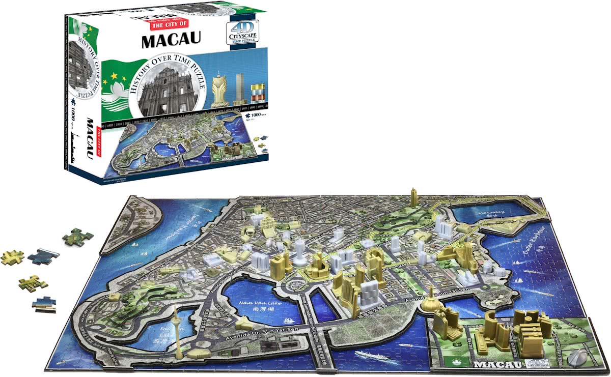 4D City Puzzle Macau, China