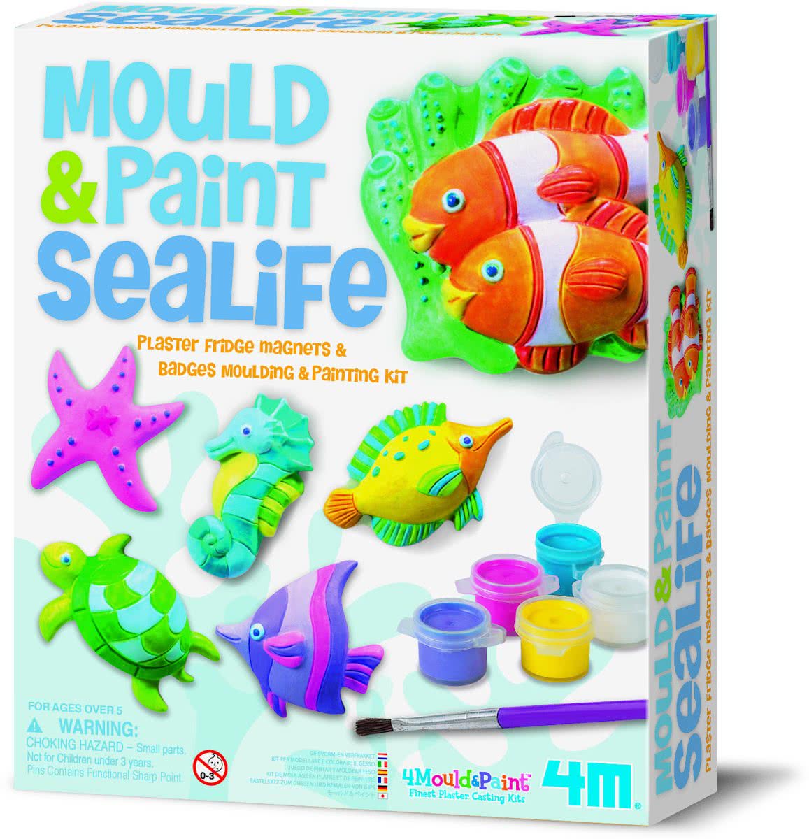 4M Crea Gips Gieten en Verven - Zeeleven