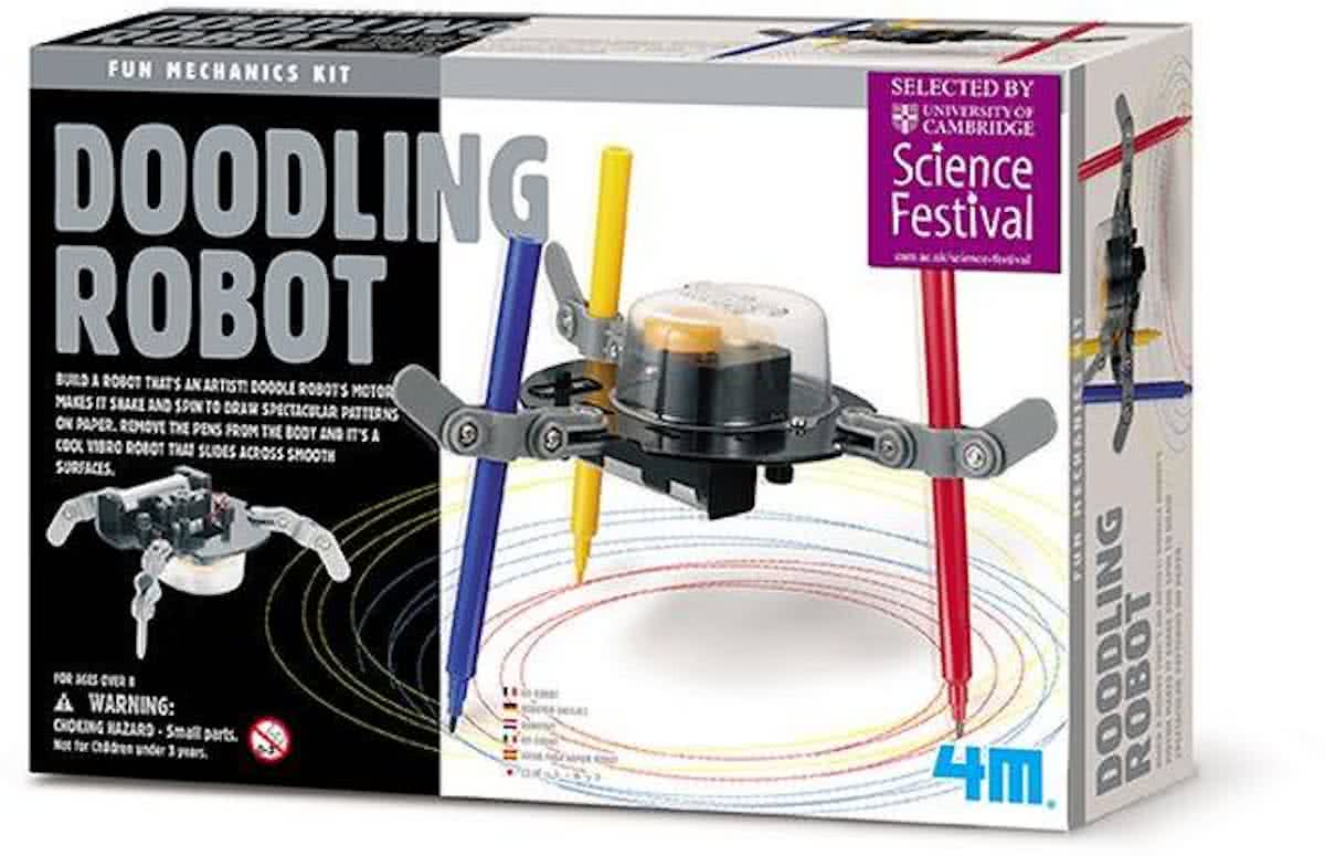   Fun Mechanics Kit - Doodle Robot