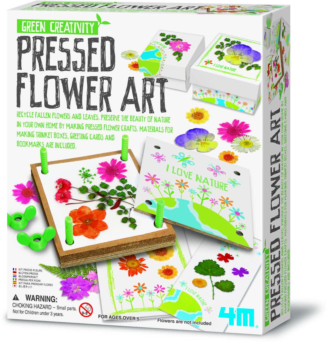 4M Green Creativity - Bloemenpers