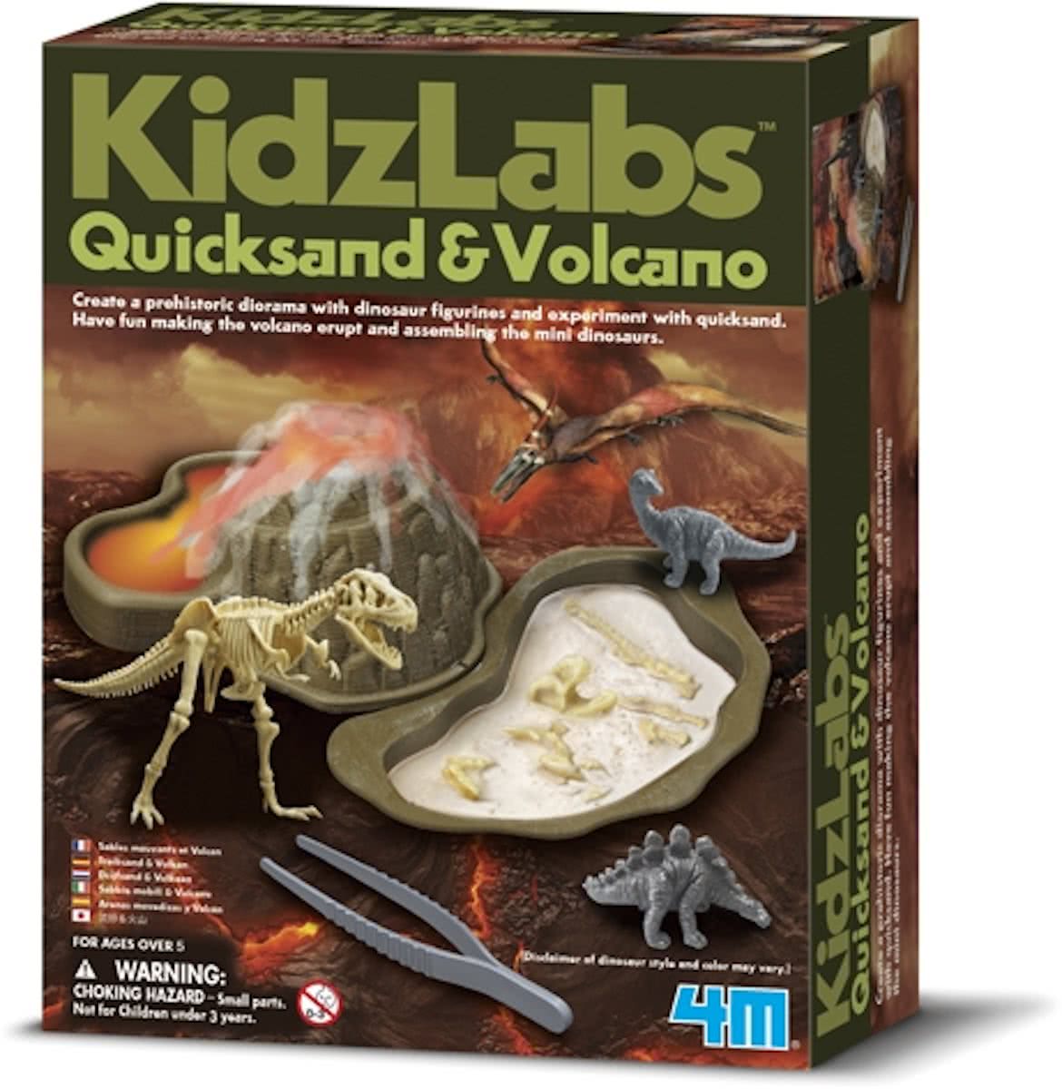  KidzLabs Dino Drijfzand & Vulkaan