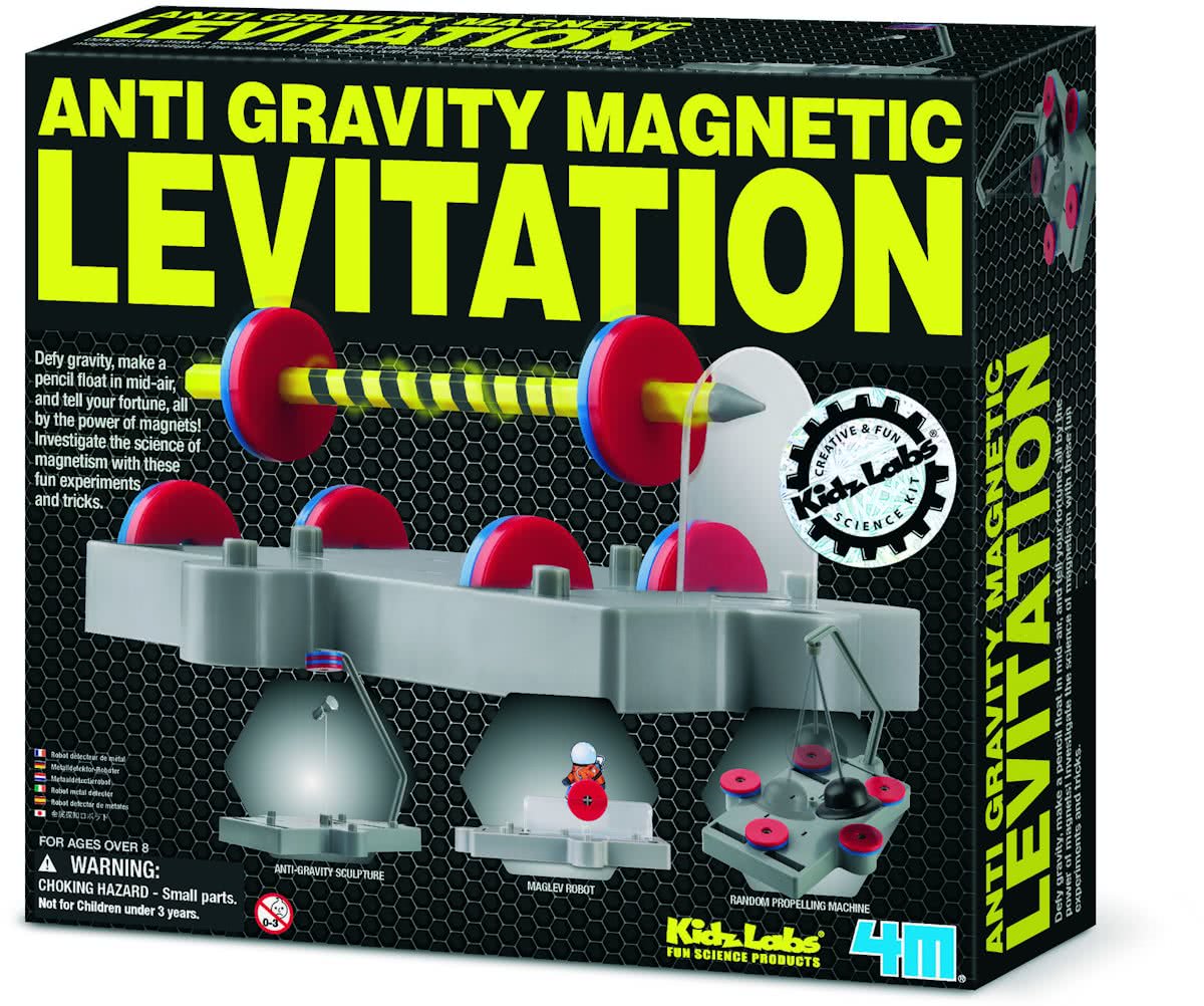 4M Kidzlabs Anti-Zwaartekracht Magnetische Levitatie