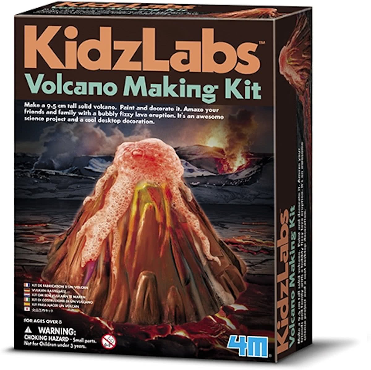   Kidzlabs Giet en verf een vulkaan