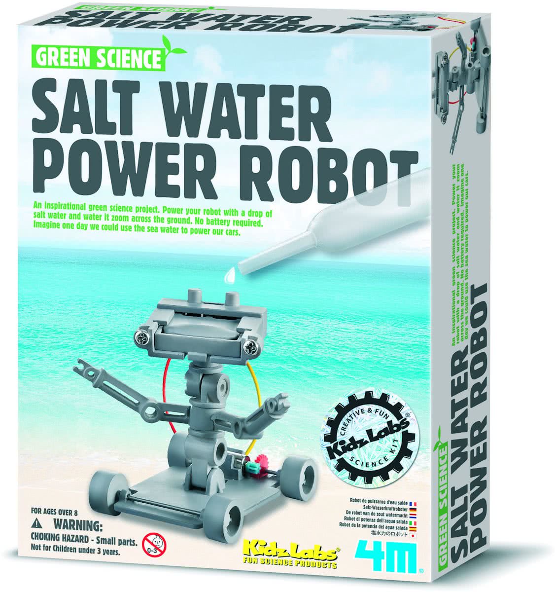   Kidzlabs Green Science Salt Water Power Robot