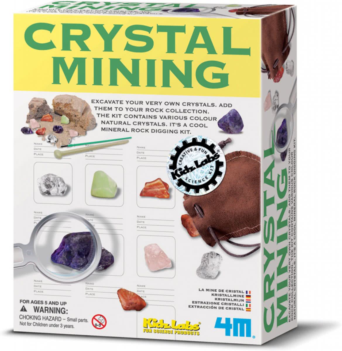   Kidzlabs Opgraafkit Kristalmijn