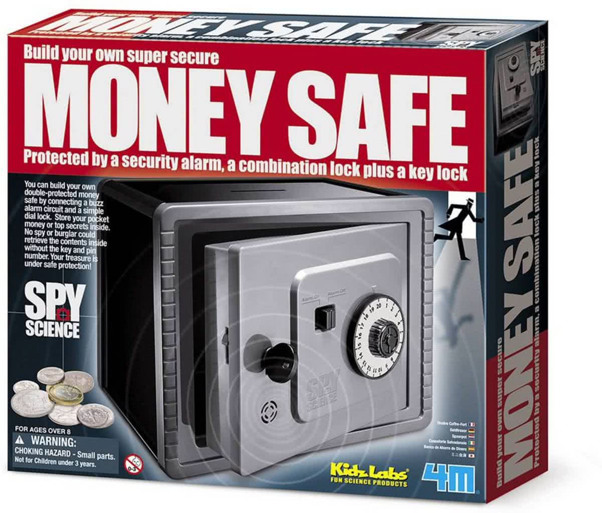   Kidzlabs Spy Science - Geldkluis met Alarm