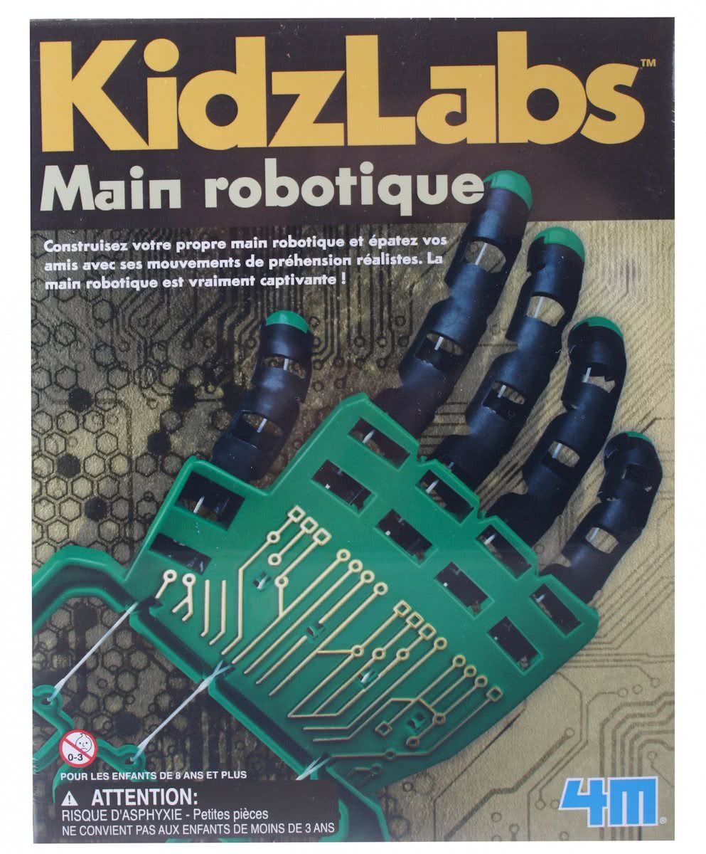 4m Kidzlabs Maak Je Robot Hand 15-delig