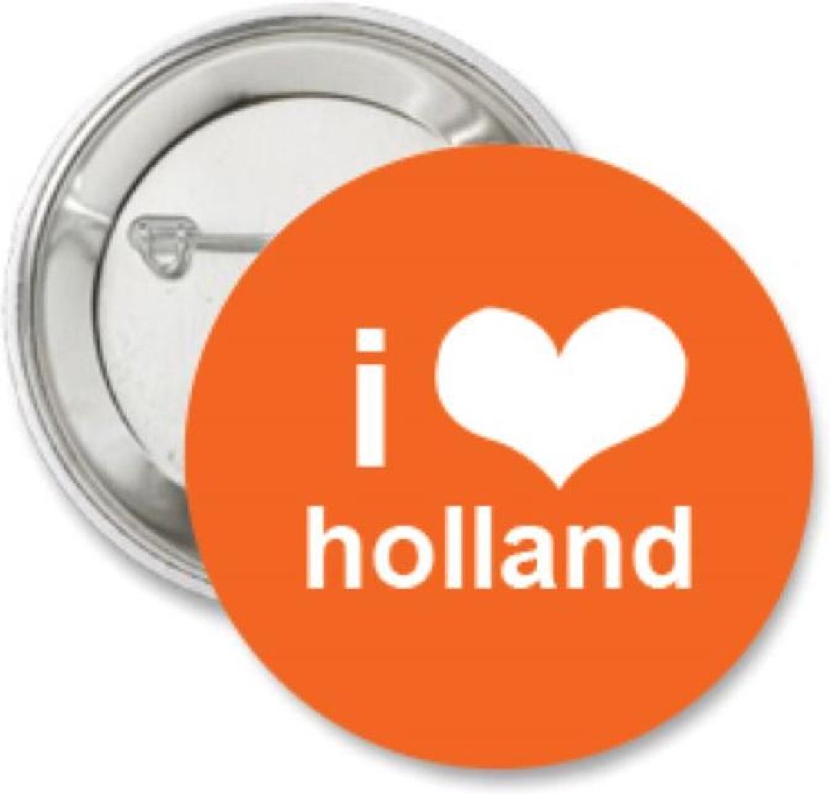 Button Ik hou van Holland - voetbal - EK - WK - button - Holland - Nederland - oranje