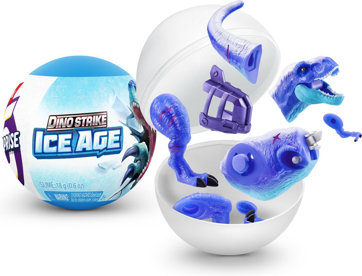 5 Surprise Dino Strike Ice Age van ZURU