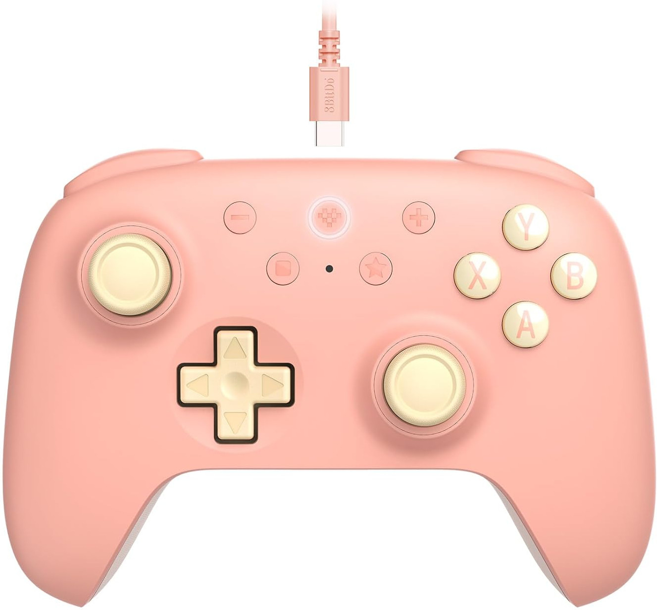 8BitDo Ultimate 2C Wired Controller - Peach Edition