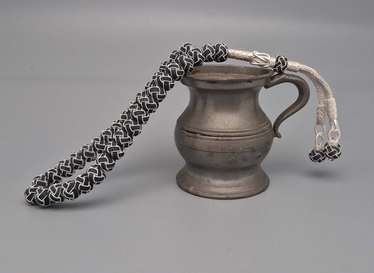   sterling zilver Tesbih 33 kralen -Diameter kralen 8 mm -