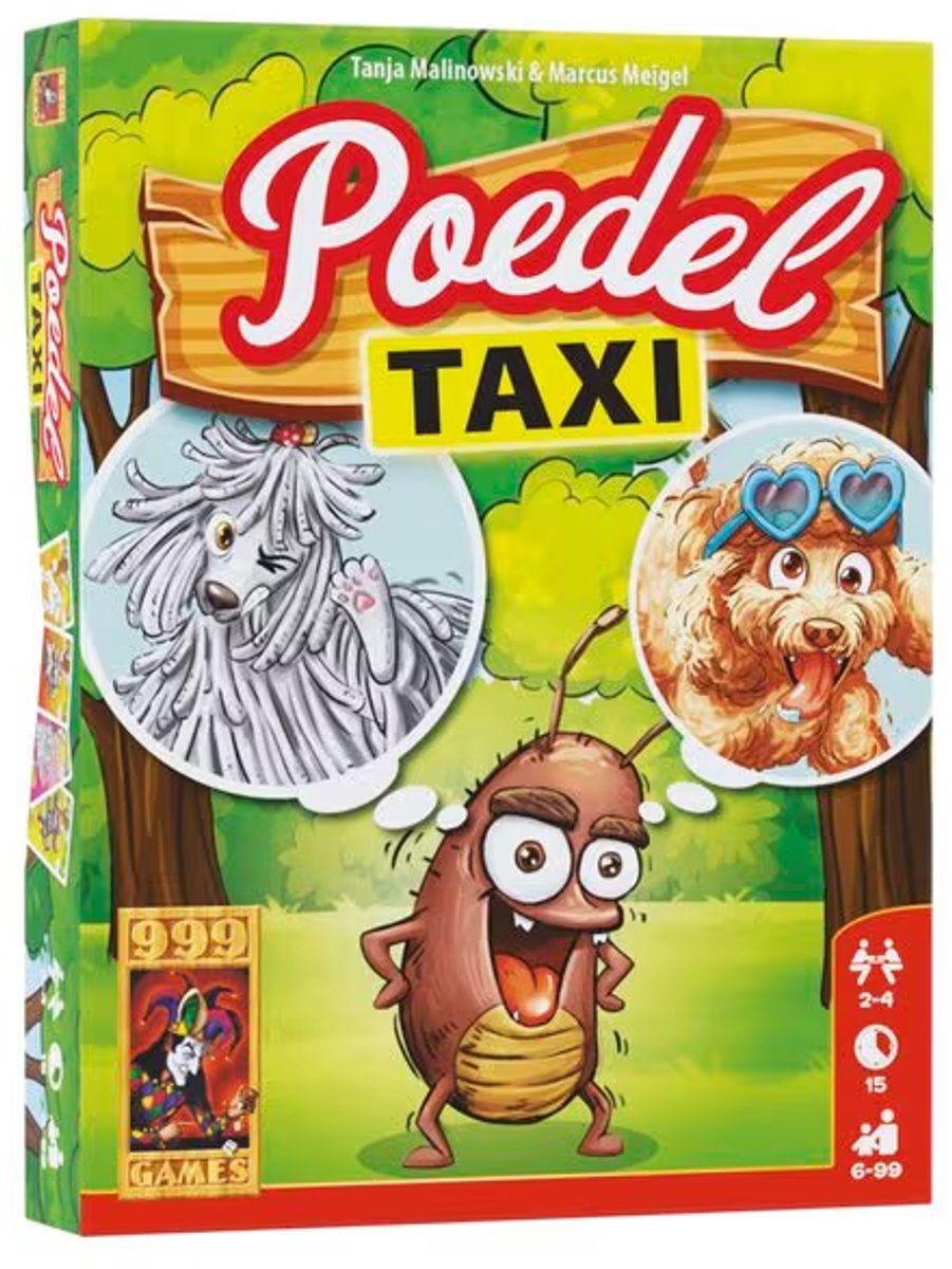   Poedel Taxi Kaartspel