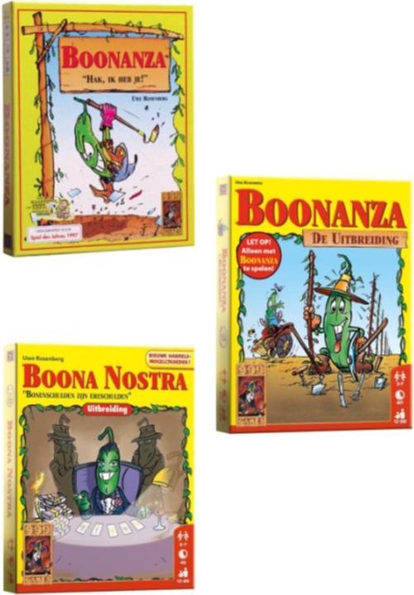 Boonanza + De Uitbreiding + Boona Nostra -  