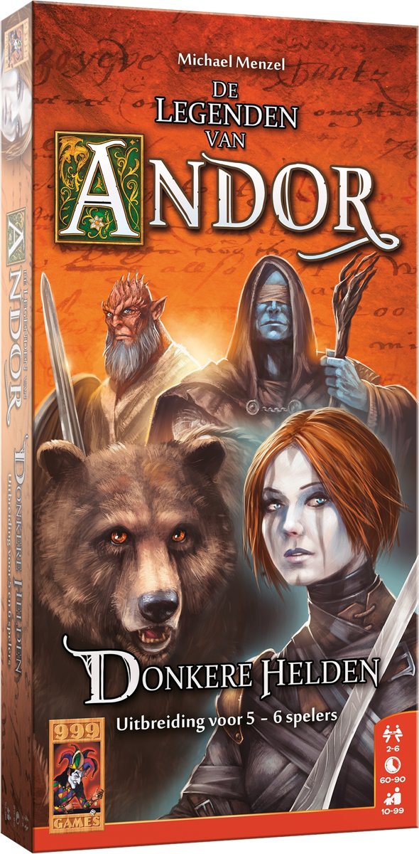 De Legenden van Andor: Donkere Helden 5/6 Bordspel
