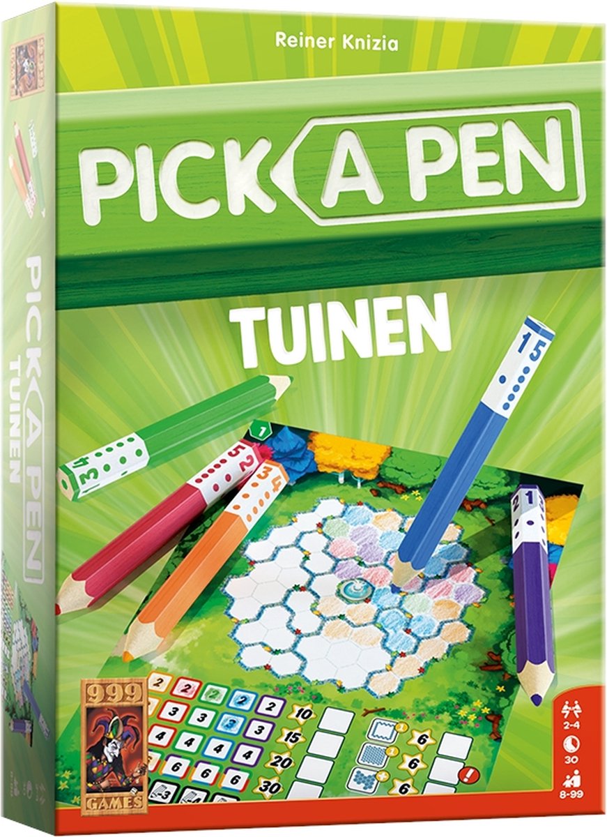 Spel Pick a Pen Tuinen