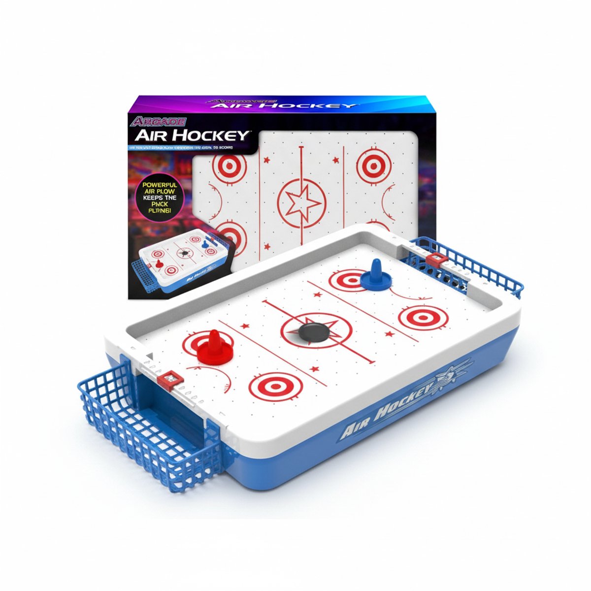 A Ambassador® Airhockey - Mini Airhockey - Arcade - Tafelmodel - Het grote speelgoedboek 2025