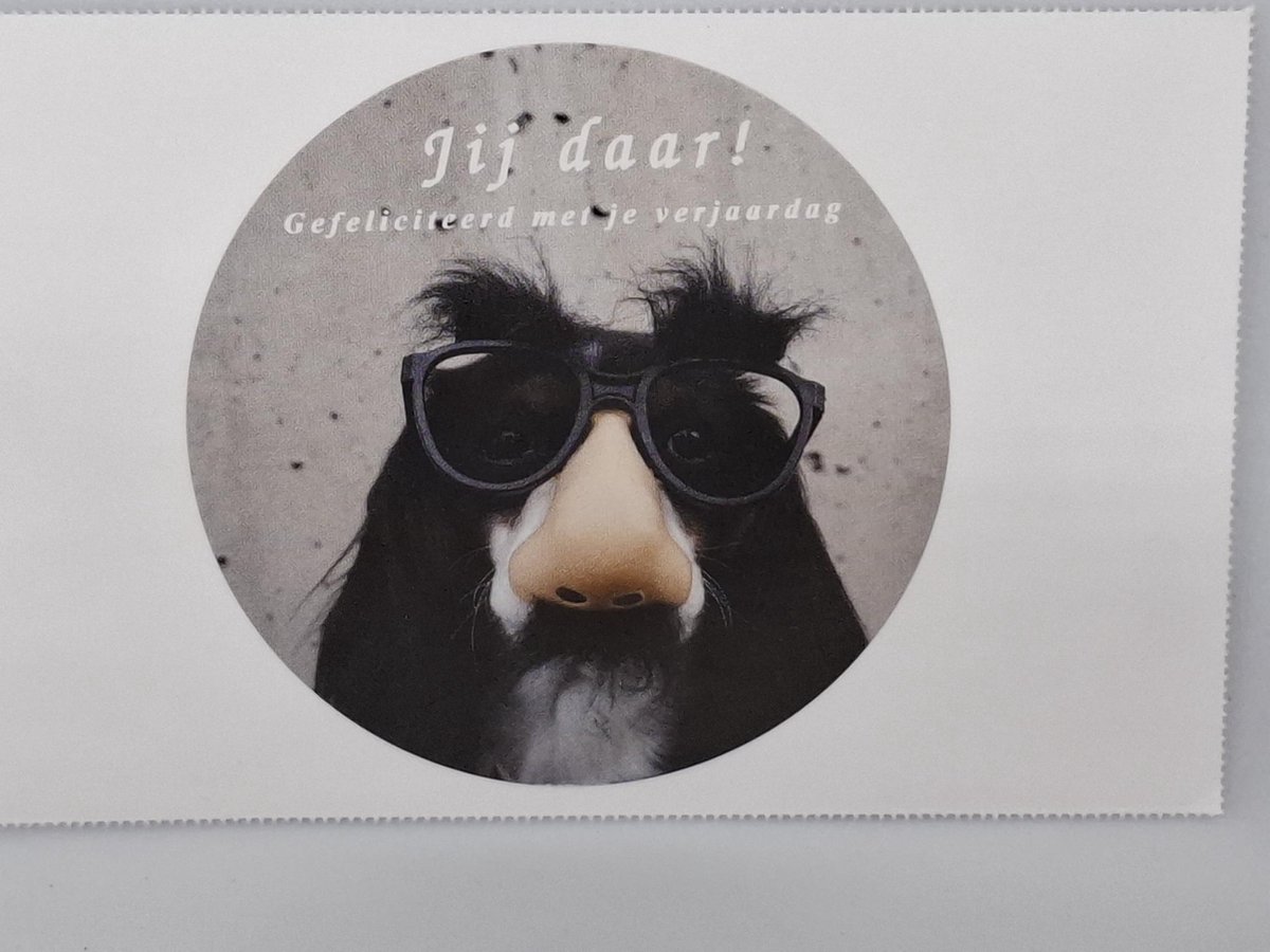 SLUITSTICKERS gefeliciteerd 10 stuks – 50 mm – Jij daar - geweldig - Kadosticker – gift – bedankt - Sluitzegel – cadeau sticker
