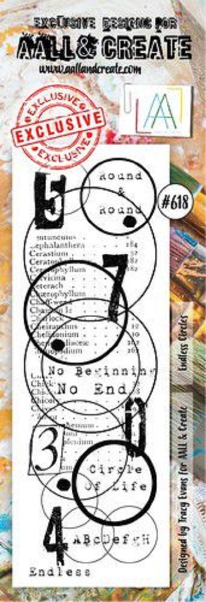 AALL & Create - Stamp Endless Circles (AALL-TP-618)