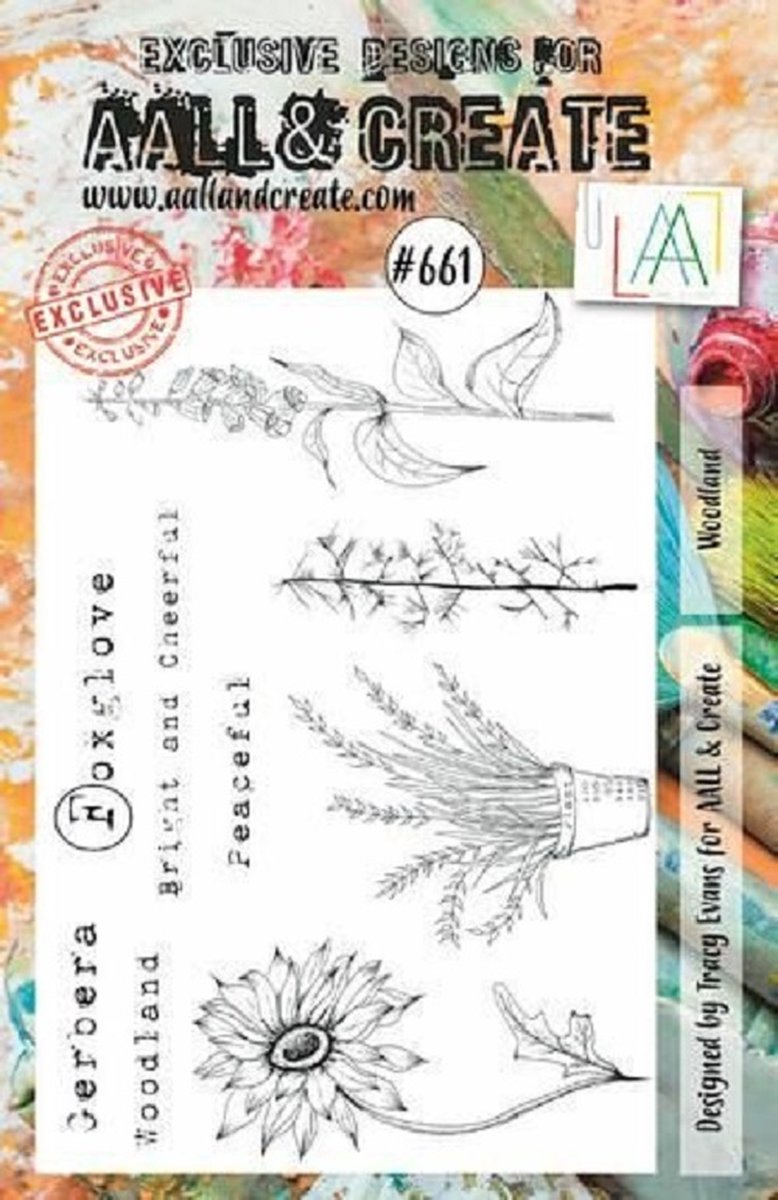 Aall & Create clearstamps A5 - Woodland